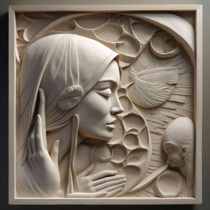 نموذج ثلاثي الأبعاد لآلة CNC 3D Art 